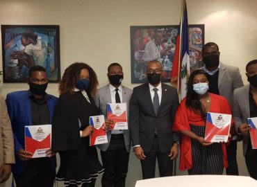 Insertion demandée – L’organisation NSK en visite au Consulat Haïtien à Montréal!