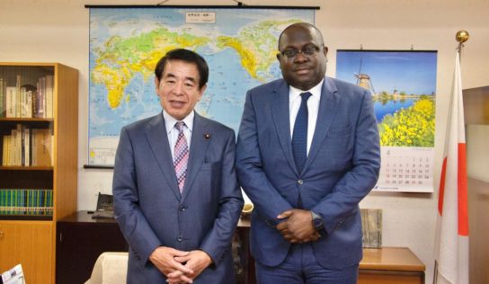 L’Ambassadeur d’Haïti au Japon multiplie ses rencontres autour du référendum constitutionnel en Haïti !