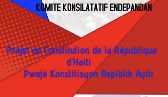 SA KI PA DI NAN DEBA SOU AVAN-PWOJÈ NOUVO KONSTITISYON AN !