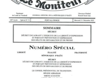 Réseaux sociaux, presse et responsabilité : Haïti durcit le ton !