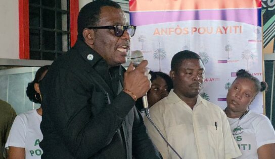ANFÒS Haïti a fait démonstration de force populaire au Parc Midoré, Delmas 33